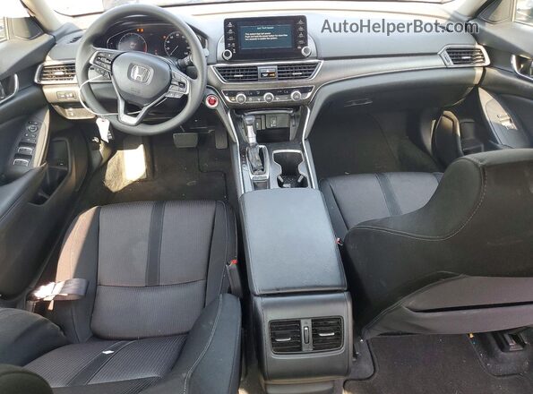 1HGCV1F48LA122524 2020 HONDA ACCORD Silver Вид панелі приладів