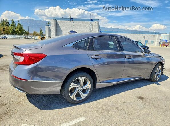 1HGCV1F49KA009793 2019 HONDA ACCORD Gray უკანა მარჯვენა
