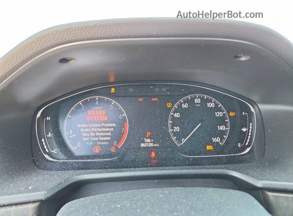 1HGCV1F49KA009793 2019 HONDA ACCORD Gray ხელსაწყოთა პანელის ხედი