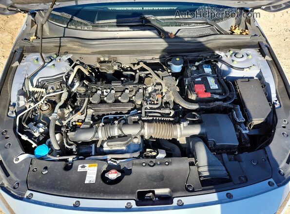 1HGCV1F49MA035443 2021 HONDA ACCORD Серый Вид задней части салона