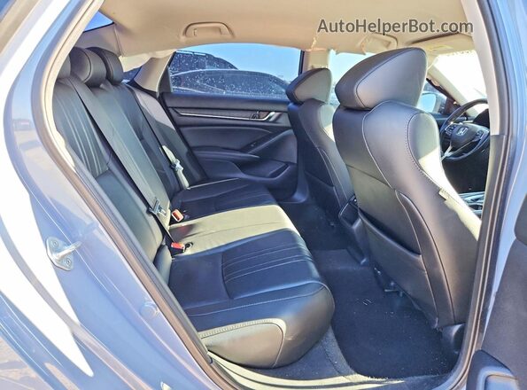 1HGCV1F49MA035443 2021 HONDA ACCORD Серый Вид задних сидений