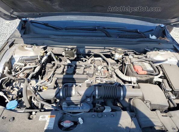 1HGCV1F4XMA068242 2021 HONDA ACCORD Silver Սալոնի հետևի տեսք