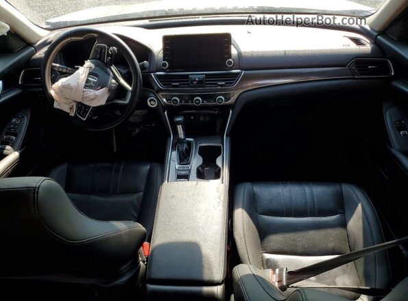 1HGCV1F4XMA068242 2021 HONDA ACCORD Silver Առջևի վահանակի տեսք