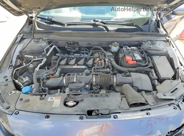 1HGCV1F51LA051868 2020 HONDA ACCORD Gray Սալոնի հետևի տեսք