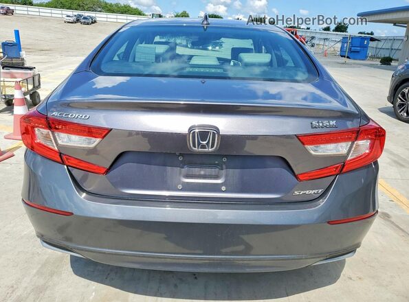 1HGCV1F51LA051868 2020 HONDA ACCORD Gray Հետևի տեսք
