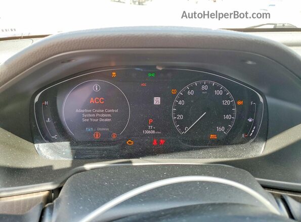 1HGCV1F51LA051868 2020 HONDA ACCORD Gray Սարքավորումների վահանակի տեսք