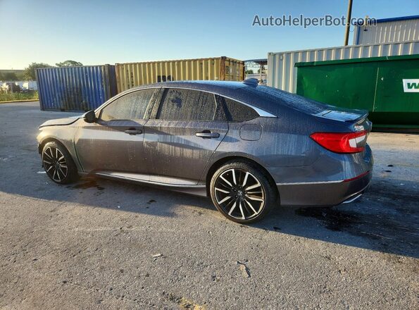 1HGCV1F52LA128117 2020 HONDA ACCORD Серый Задняя левая четверть