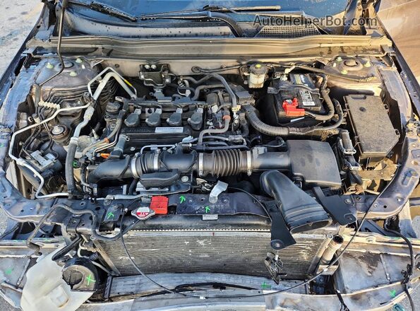 1HGCV1F52LA128117 2020 HONDA ACCORD Серый Вид задней части салона