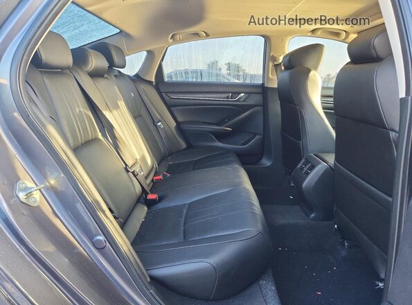 1HGCV1F52LA128117 2020 HONDA ACCORD Серый Вид задних сидений