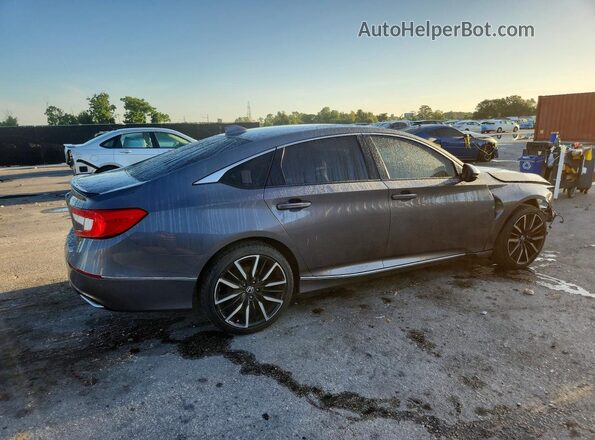 1HGCV1F52LA128117 2020 HONDA ACCORD Серый Задняя правая четверть