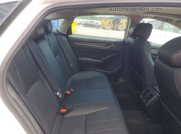 1HGCV1F53MA012121 2021 HONDA ACCORD Белый Вид задних сидений