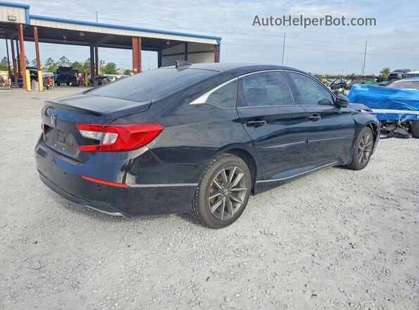 1HGCV1F53NA008703 2022 HONDA ACCORD Black Tył prawy