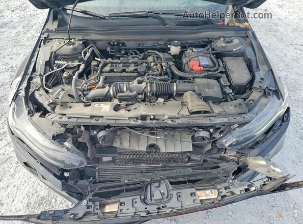 1HGCV1F53NA008703 2022 HONDA ACCORD Black Widok wnętrza z tyłu