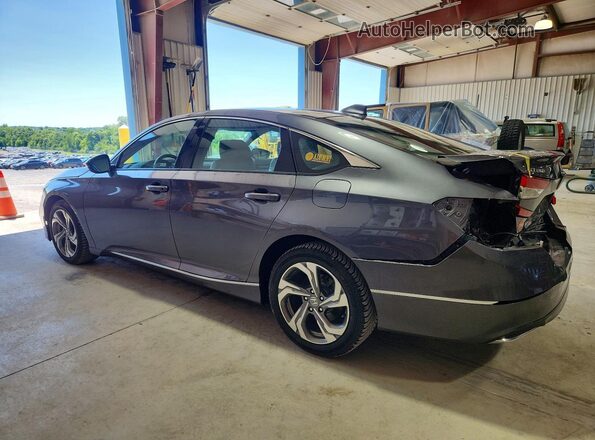 1HGCV1F54LA008772 2020 HONDA ACCORD Gray Rear left
