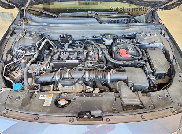 1HGCV1F54LA008772 2020 HONDA ACCORD Gray Rear interior view