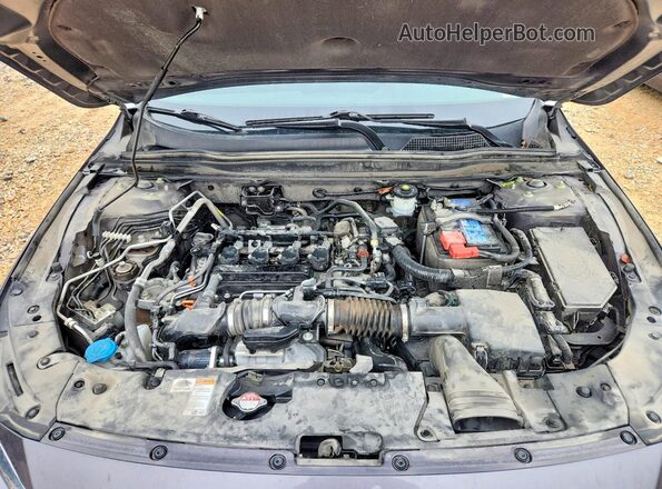 1HGCV1F54MA092027 2021 HONDA ACCORD Gray Widok wnętrza z tyłu