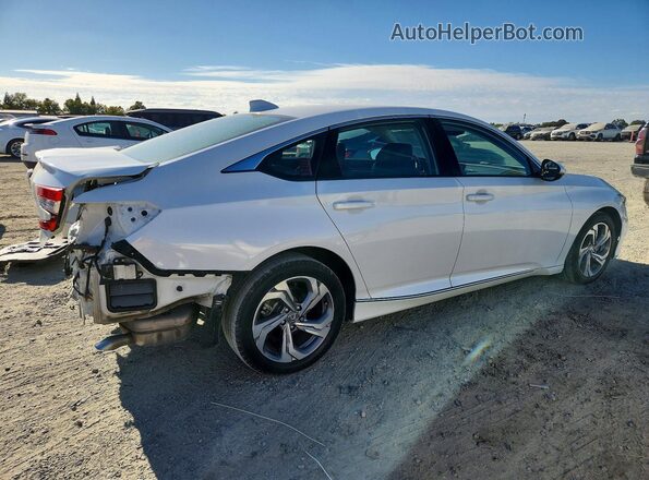 1HGCV1F58JA108449 2018 HONDA ACCORD White Rear right