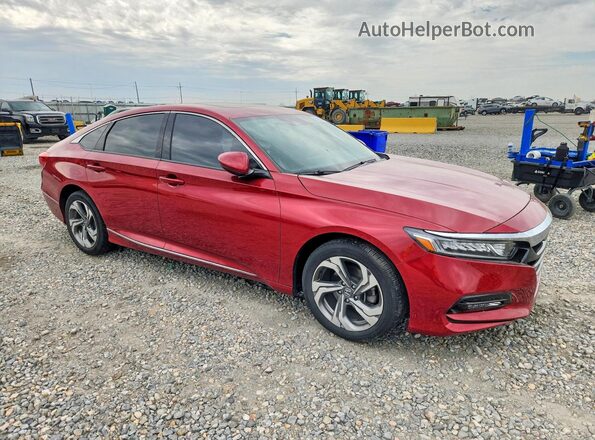 1HGCV1F58KA108808 2019 HONDA ACCORD Red Առջևի աջ