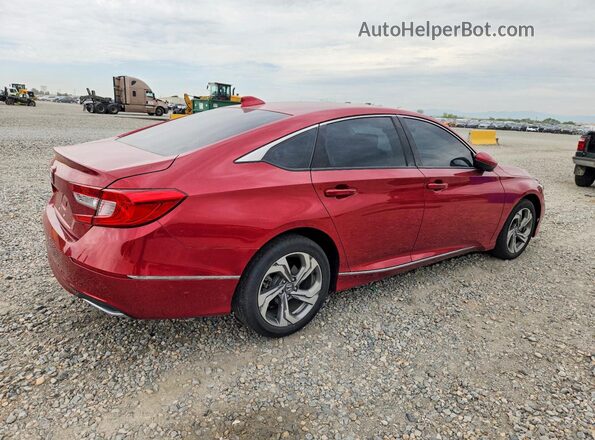 1HGCV1F58KA108808 2019 HONDA ACCORD Red Հետևի աջ