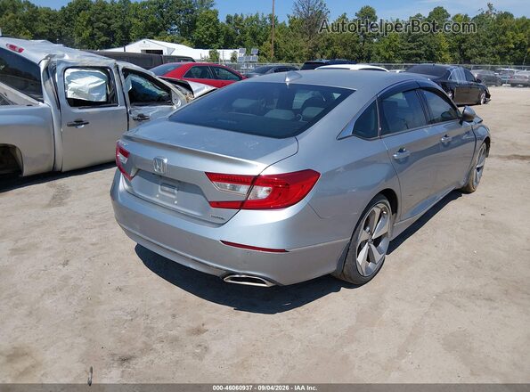 1HGCV1F91JA072428 2018 HONDA ACCORD Gray უკანა მარჯვენა