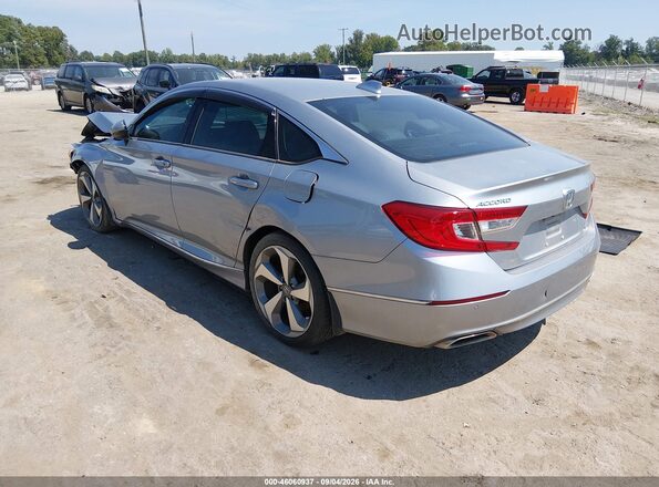 1HGCV1F91JA072428 2018 HONDA ACCORD Gray უკანა მარცხენა