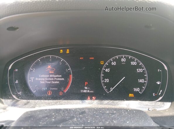 1HGCV1F91JA072428 2018 HONDA ACCORD Gray უკანა სავარძლების ხედი