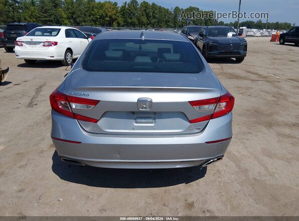 1HGCV1F91JA072428 2018 HONDA ACCORD Gray 