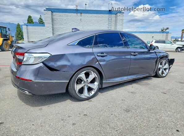 1HGCV1F93JA105784 2018 HONDA ACCORD Charcoal Tył prawy