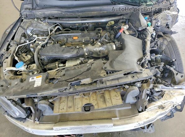 1HGCV2E35JA003339 2018 HONDA ACCORD Серебряный Вид задней части салона