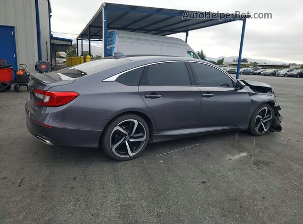1HGCV2F30LA026173 2020 HONDA ACCORD Gray უკანა მარჯვენა