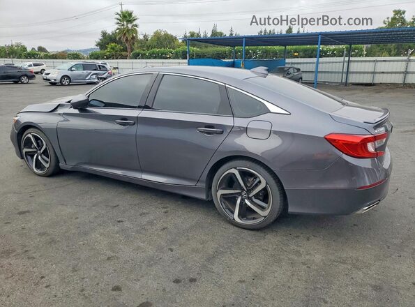 1HGCV2F30LA026173 2020 HONDA ACCORD Gray უკანა მარცხენა
