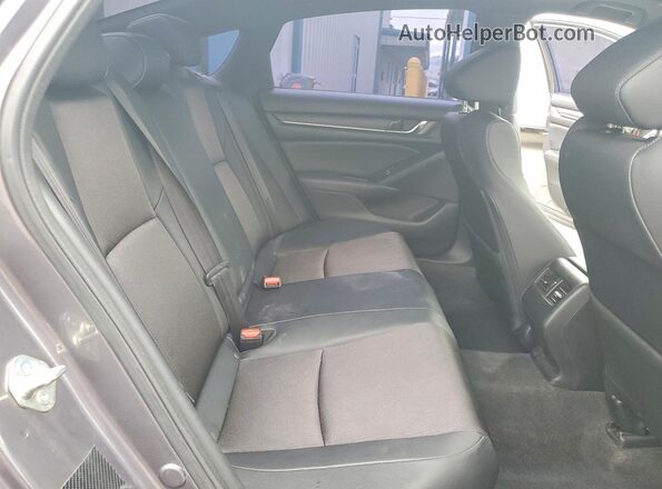 1HGCV2F30LA026173 2020 HONDA ACCORD Gray უკანა სავარძლების ხედი