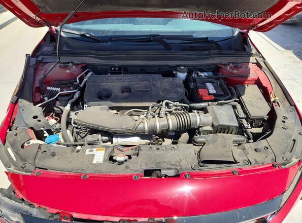 1HGCV2F30MA021850 2021 HONDA ACCORD Red Vista interior trasera