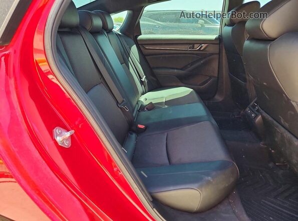 1HGCV2F30MA021850 2021 HONDA ACCORD Red Vista de los asientos traseros