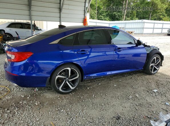 1HGCV2F30NA019730 2022 HONDA ACCORD Blue Tył prawy