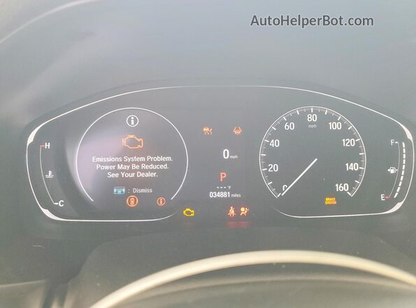 1HGCV2F30NA019730 2022 HONDA ACCORD Blue Widok zestawu wskaźników