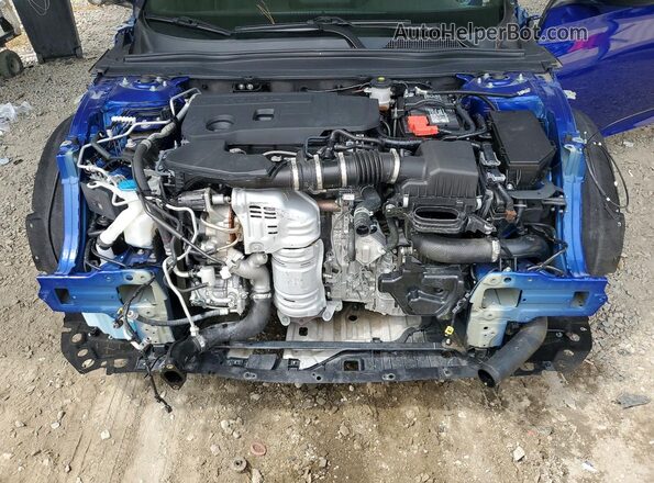 1HGCV2F30NA019730 2022 HONDA ACCORD Blue Widok wnętrza z tyłu