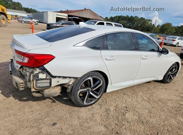 1HGCV2F31LA013609 2020 HONDA ACCORD Белый Задняя правая четверть