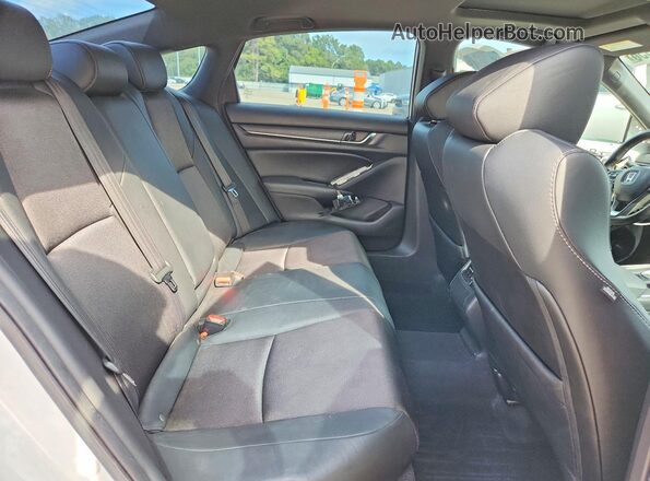 1HGCV2F31LA013609 2020 HONDA ACCORD Белый Вид задних сидений