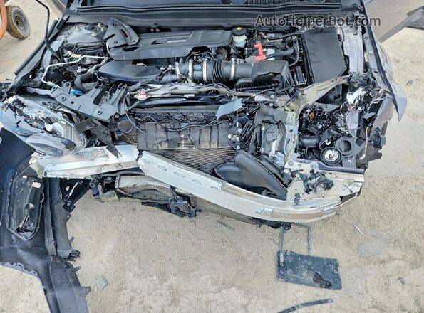 1HGCV2F32KA003282 2019 HONDA ACCORD Серый Вид задней части салона