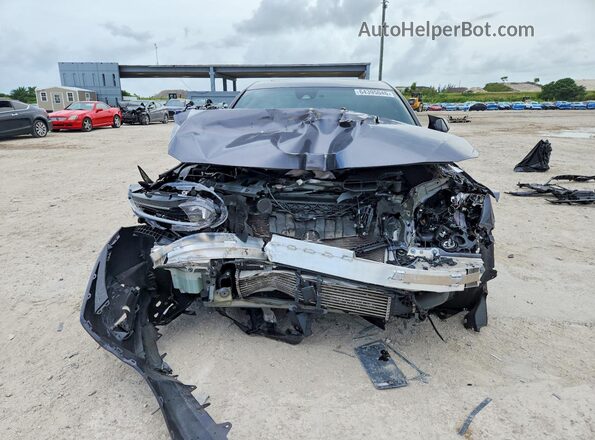 1HGCV2F32KA003282 2019 HONDA ACCORD Серый Вид спереди
