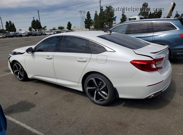 1HGCV2F32MA025835 2021 HONDA ACCORD White Задня ліва чверть