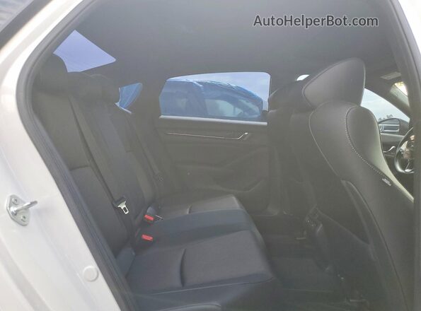1HGCV2F32MA025835 2021 HONDA ACCORD White Вид задніх сидінь