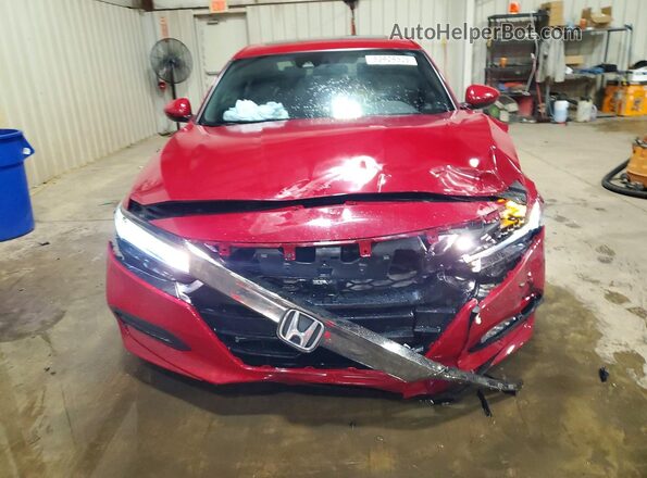 1HGCV2F33JA045328 2018 HONDA ACCORD Red Vista frontal