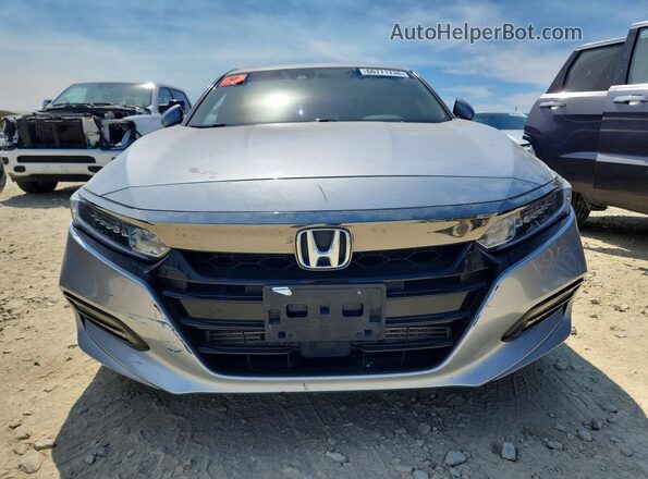 1HGCV2F33KA008474 2019 HONDA ACCORD Silver Вид спереду