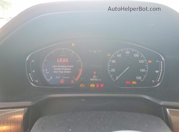 1HGCV2F34JA027694 2018 HONDA ACCORD White Widok zestawu wskaźników