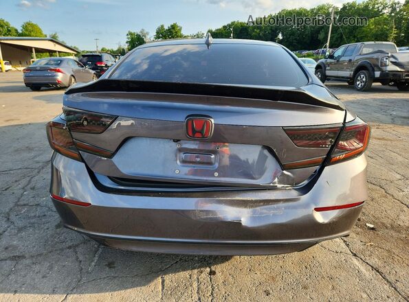 1HGCV2F34LA009408 2020 HONDA ACCORD Charcoal Հետևի տեսք