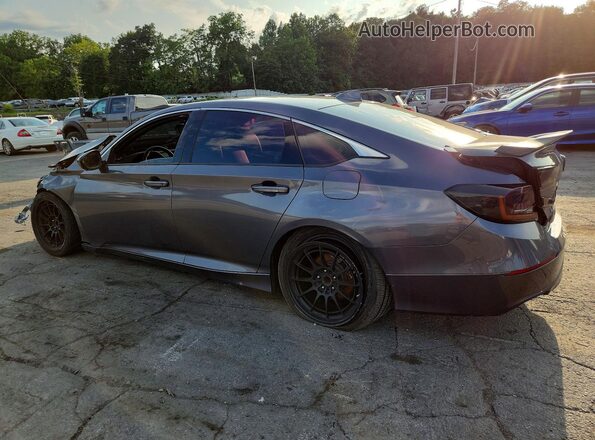 1HGCV2F34LA009408 2020 HONDA ACCORD Charcoal Հետևի ձախ