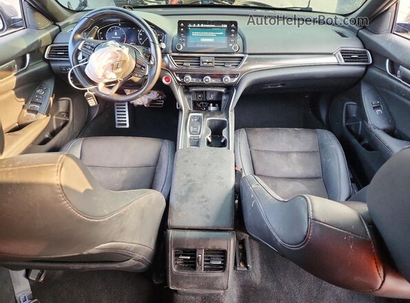1HGCV2F34LA009408 2020 HONDA ACCORD Charcoal Առջևի վահանակի տեսք