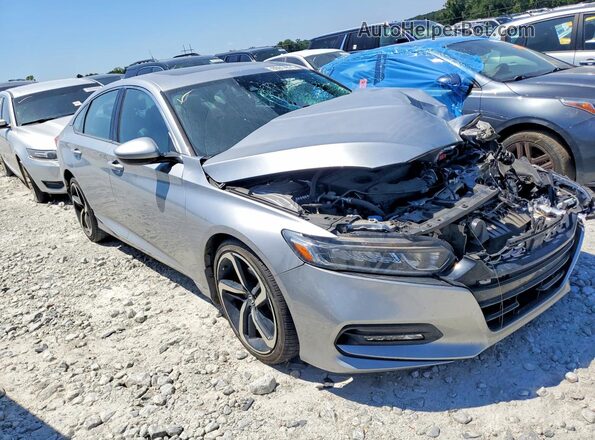 1HGCV2F34LA011174 2020 HONDA ACCORD Silver წინა მარჯვენა